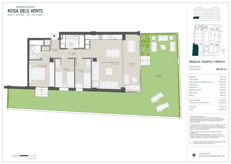 Foto 25c7107c-54ed-4b7d-a5fb-704742ab17a7. Erdgeschoss 86m<sup>2</sup> in passeig de josep mundet 9 in Sant Antoni Sant Antoni de Calonge