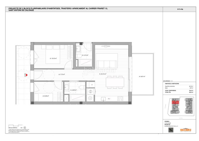 Foto 3ca31b54-9ca8-43f7-8c62-dad1c28bf656. Piccolo appartamento 60780m<sup>2</sup> in carrer del fraret 13 in Sant Antoni Sant Antoni de Calonge