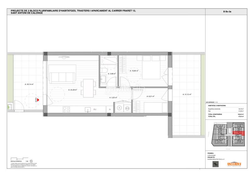 Foto 5e3cb063-1d32-44b4-a619-7461fba77f96. Piccolo appartamento 52930m<sup>2</sup> in carrer del fraret 13 in Sant Antoni Sant Antoni de Calonge