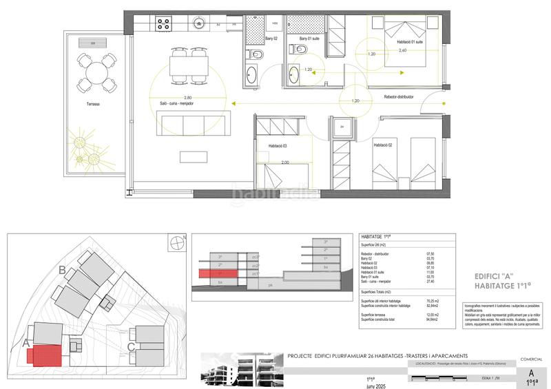 Foto aaa81936-c324-4d19-88c4-ccb097966836. Apartamento 82m<sup>2</sup> en carrer mas guàrdia 19 en Sant Joan - Vilarromà Palamós