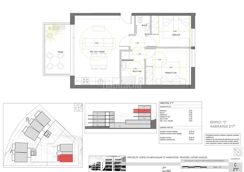 Foto 298abf1d-5f40-4128-8875-132f7bff92a8. Apartament 63m<sup>2</sup> a carrer mas guàrdia 19 a Sant Joan - Vilarromà Palamós