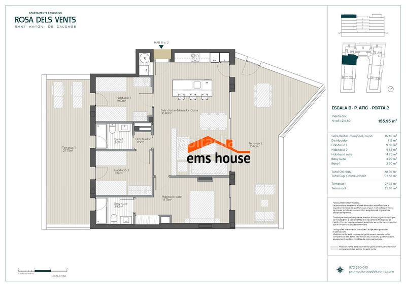 Foto d509862c-1a74-4002-9975-15dde5231aa5. Àtic amb aparcament piscina a Sant Antoni Sant Antoni de Calonge