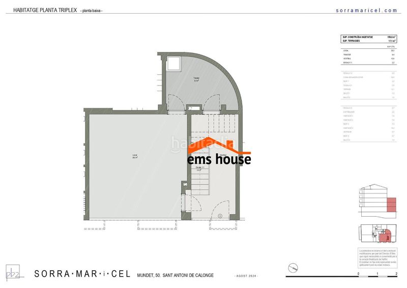 Foto 576f16b2-49f0-465a-b305-f56b832df89f. Casa adossada amb calefacció aparcament a Sant Antoni Sant Antoni de Calonge