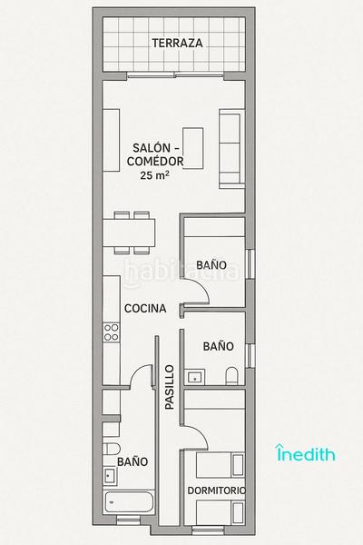 Foto 9680ea6b-f883-42cb-923a-4496dacd0f70. Casa adossada amb calefacció aparcament a Santa Maria-l´Eixample-Sud Sumella Cubelles