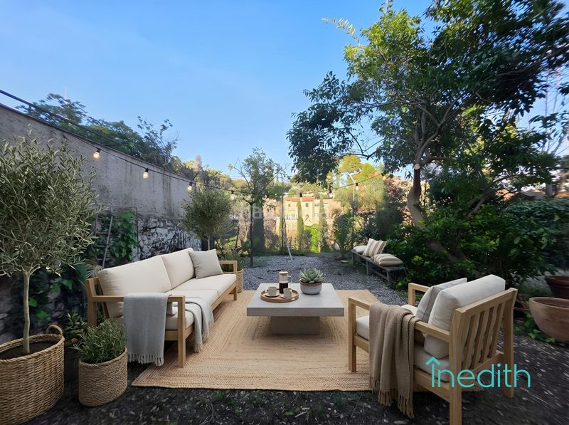 Piso señorial en zona alta , con terraza y jardín en Barcelona