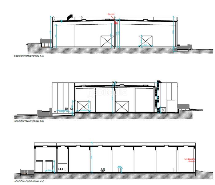 Foto 5dfe1f31-ec59-4976-957b-7617594ed7ae. Bâtiment à usage industriel avec chauffage dans Museros