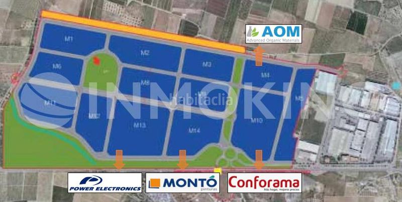 Foto 1babdd02-0b3e-46df-97ca-b7f3d4a59775. Area edificabile industriale in Urbanizaciones Llíria