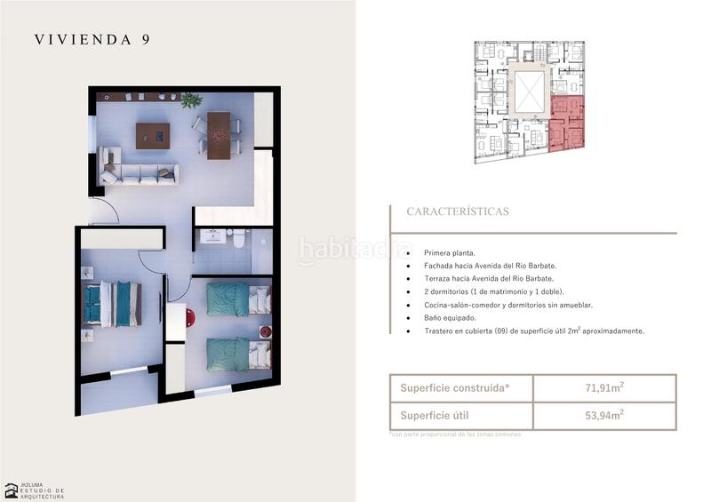 Foto c55e4952-0eaa-4b2b-9820-907270e339b2. Piccolo appartamento 71m<sup>2</sup> in calle ronda del río 24 in Barbate