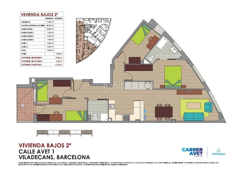 Foto c2829ed8-861d-4cac-b4d3-1467566c5f61. Appartamento in La Roureda Viladecans
