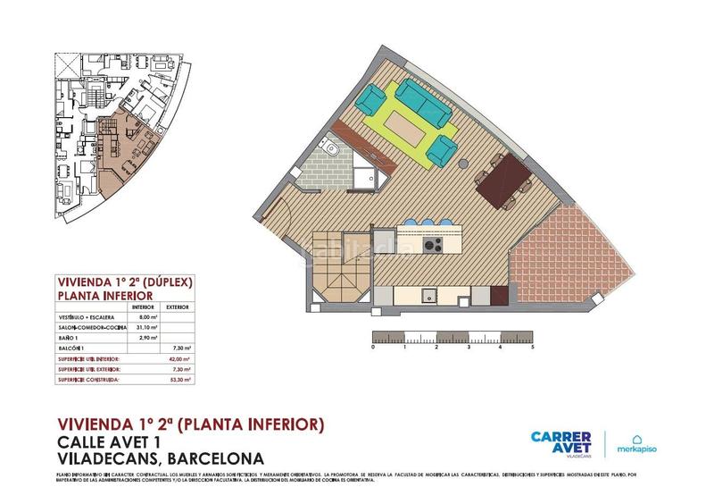 Foto d828aa8c-3999-487a-aef9-2ec3a65a02bc. Appartamento in La Roureda Viladecans