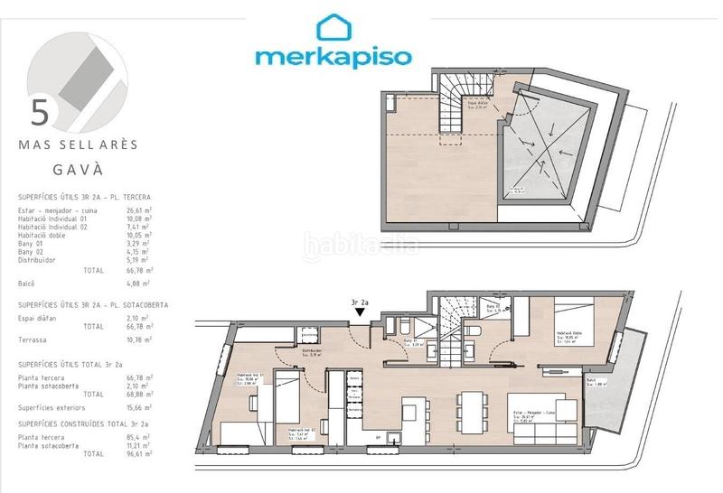 Foto d39d77fc-25b3-482f-b0ae-e79b8fedba60. Appartamento con parcheggio in Centre-Estació Gavà