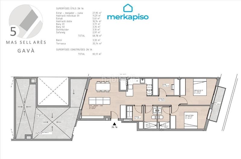 Foto de172214-2c77-41ea-9687-36c16da63273. Appartamento con parcheggio in Centre-Estació Gavà