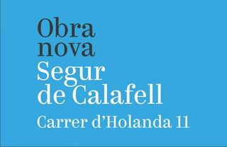 Planta baixa a Carrer d'holanda 11. Obra nueva a la venta en calle holanda, segur de calafell