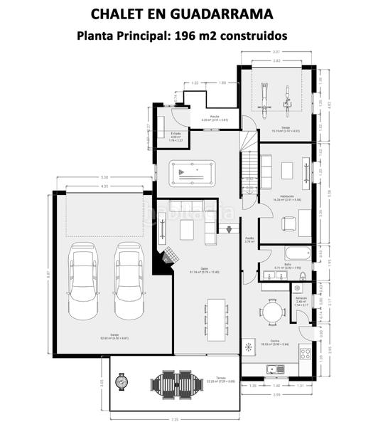 Foto c76cbc43-8eed-400a-926f-137351c7fe25. Chalet magnífico chalet 100% eficiente rodeado de naturaleza con vistas panorámicas a la increíble sierra en Guadarrama