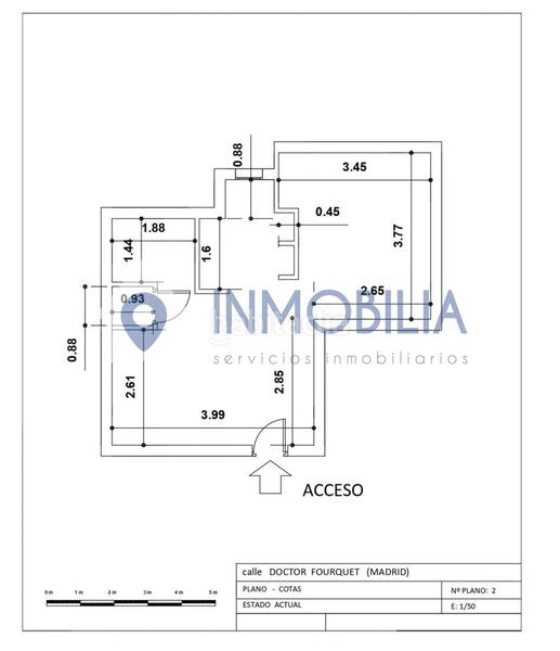 Foto 65cbb70f-6a7b-4d0f-90a9-3f721925a373. Flat with heating in Embajadores-Lavapiés Madrid