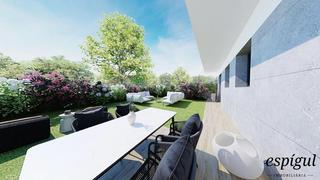 Pis  Font de la teula. Estreno bajo de dos habitaciones y terraza en domeny