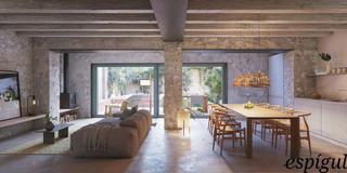 Casa  Major. Encantadora casa de pueblo con jardín y garaje en el corazón de