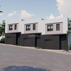 Casa  Josep carreras. Promoción de 3 casas adosadas de nueva construcción en sils