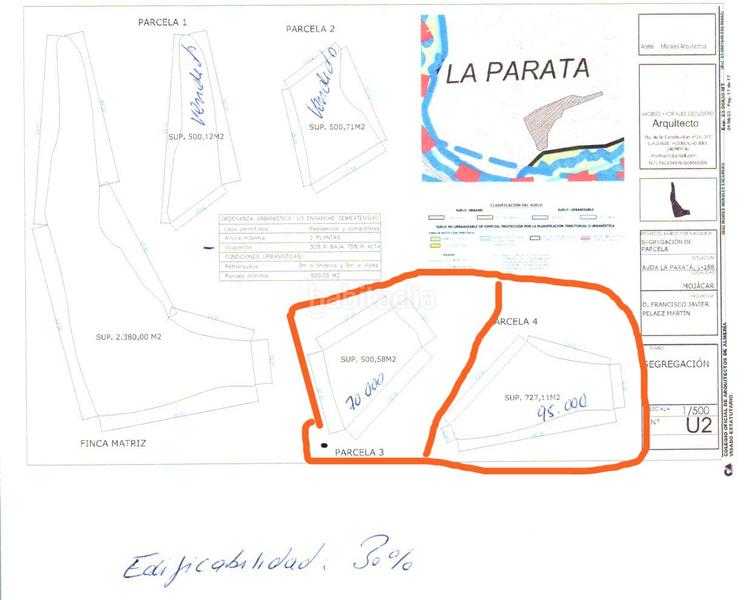 Foto 13697cd6-ccf9-4757-9675-cdeda9a26cc7. Terreno residenziale in calle dorada 1 in Mojácar playa - las ventanicas - la paratá Mojácar