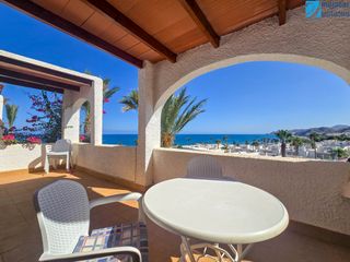 Casa bifamiliare  Calle las panaeras 1. Casa pareada con vistas al mar, terraza sur y piscina – mojácar