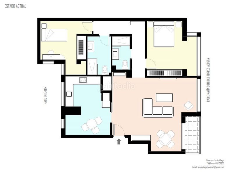 Foto 0cc3e5fe-a68f-4cf9-807b-91429d6f79d5. Apartamento ""impecable"" apartamento en pleno centro de la ciudad en Jaén