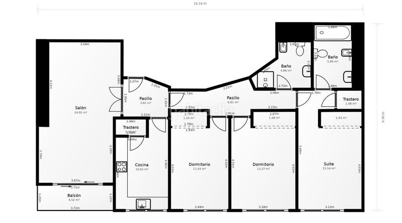 Foto 95cf3d6b-982a-45d8-93df-6cb890b8fe09. Appartamento con riscaldamento parcheggio piscina in Córdoba