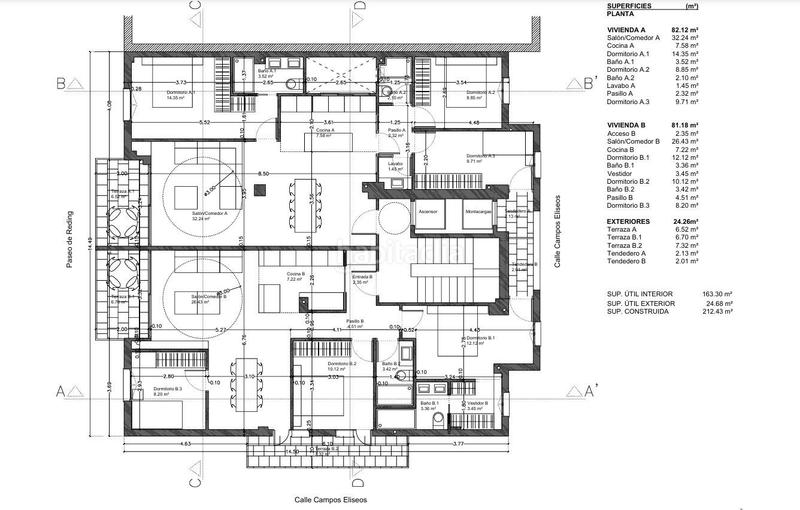 Foto c8821f3b-3137-458e-96bb-00ce6d1e4291. Flat in La Malagueta - Monte Sancha Málaga