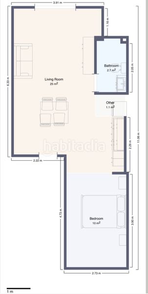 Foto e9955f77-baa7-4550-9c3a-f4fe09a41336. Estudi a Los Castillejos - La Trinidad Málaga