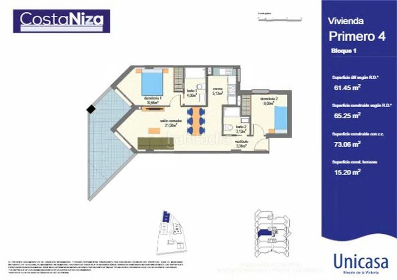 Foto e4499a54-7b3e-47a4-95c4-a2036951d0be. Piso casa en venta 2 habitaciones 2 baños. en Almayate Bajo
