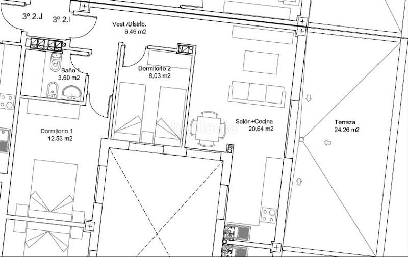 Foto ee2266b8-2905-4eb2-a259-ddaf5699a0d0. Dachwohnung mit parking in El Valle Lucena