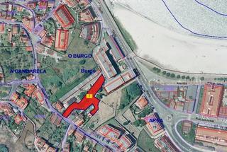Terrain résidentiel à Baiona. Parcela en venta en burgo