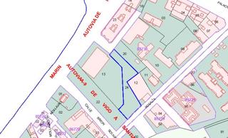 Terreny residencial  Calle de rosalía de castro. Parcela urbana en venta en pontevedra