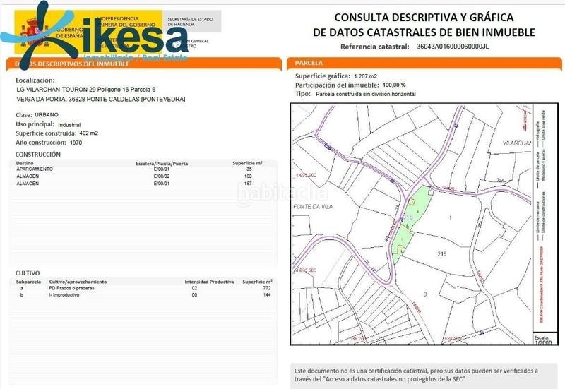 Foto 1d5288dd-e024-4a2c-aa6d-a998a03abd7c. Terreny residencial a lugar vilarchan-touron 29 a Ponte - Caldelas