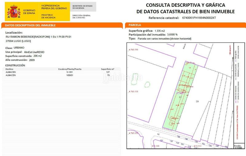 Foto ba5aa464-a2db-45f3-a816-3e9a2a70d0b3. Geschäftsraum in calle ramón beberide 1 in Residencia - Abella Lugo