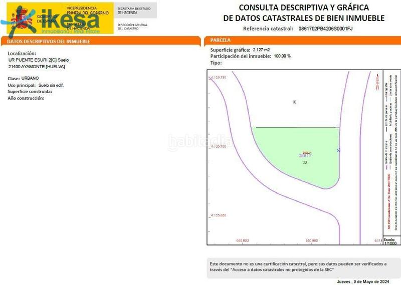 Foto 04f53318-35db-4852-a350-7f21a3adb8c3. Terrain résidentiel dans Ayamonte ciudad Ayamonte