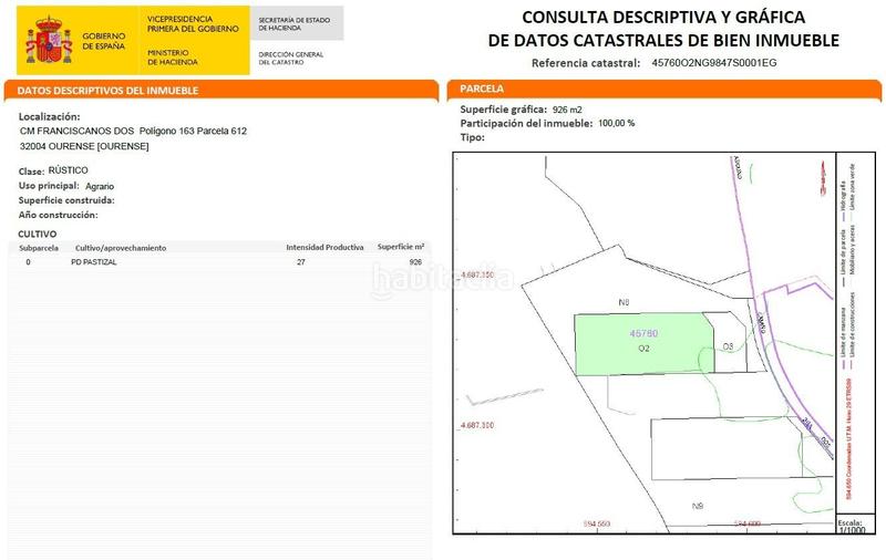 Foto 3acbe877-f17a-435e-82ed-b74755fb0bf9. Rural plot in camino de los franciscanos in San Francisco Ourense