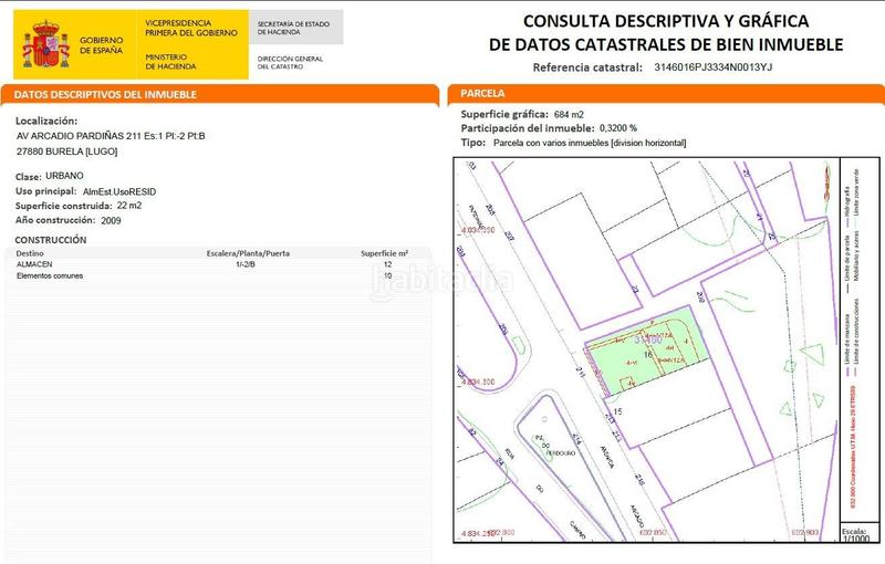 Foto 486c08bf-3a0e-44cf-8400-4a4a9bc2eb7e. Autoparkplatz in arcadio pardiñas 211 in Burela