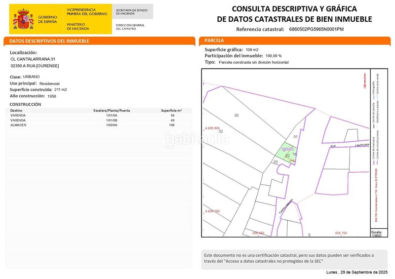 Foto b10b1b0f-1793-4f25-aa23-b6b994689279. Casa a Rúa (A)