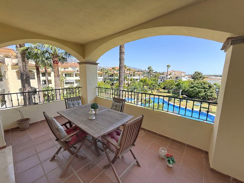Foto c7879367-2c98-426e-bec9-29337c3e743e. Pis amb aparcament piscina a Mijas golf Mijas