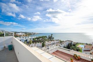 Attique  N 340 km. Ático dúplex en primera línea de playa guadalobón estepona