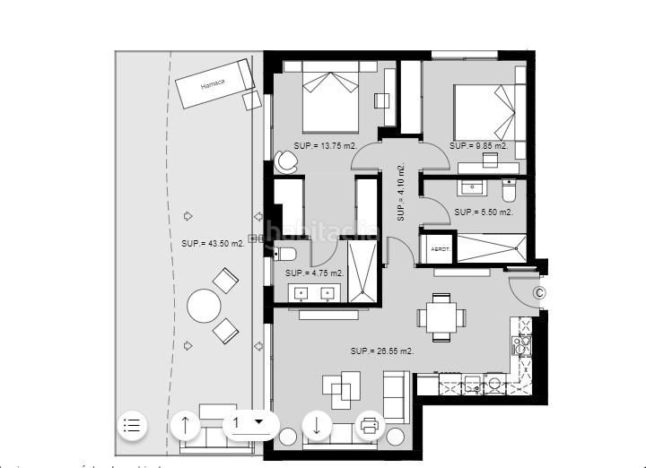 Foto 89a2576b-a89e-4411-bd5e-6abd80d7d8f6. Apartament amb calefacció piscina a El Faro de Calaburra - Chaparral Mijas