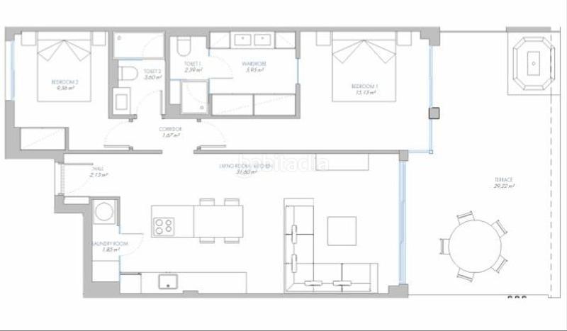 Foto 2734c76b-640e-4bca-957b-9d26ee175d06. Apartament amb aparcament piscina a El Higuerón Fuengirola