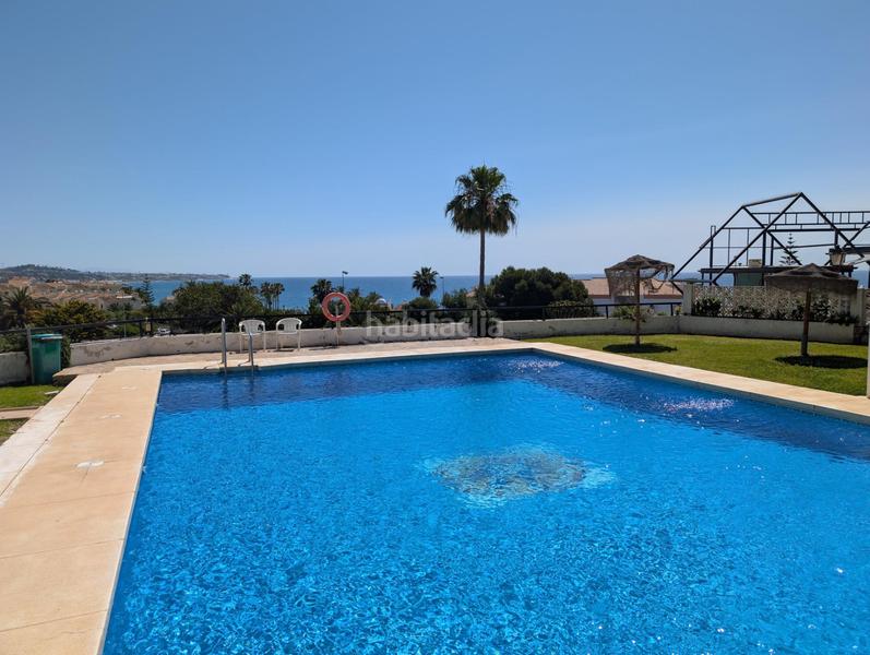 Foto 2583393d-121b-4f98-bdfc-e6e5324230b5. Planta baja piso en rentabilidad con vistas al mar y piscina en la cala , torrenueva en Mijas