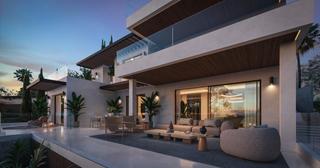 Xalet a La Capellanía - El Higuerón. Villa de lujo con vistas panorámicas al mar en benalmádena  proy