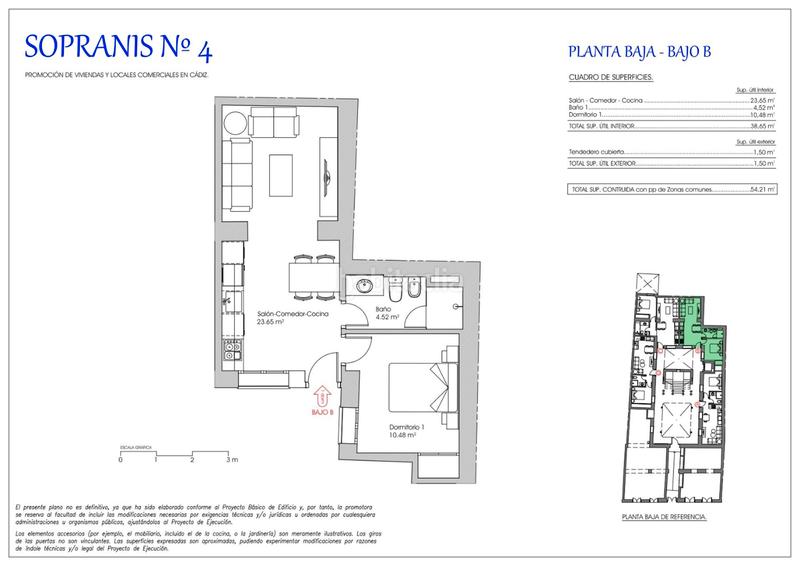 Foto e8ed2ed3-71c7-4cfa-becf-409e0df3542c. Ground floor 54m<sup>2</sup> in calle sopranis 4 in El Pópulo - Santa María Cádiz