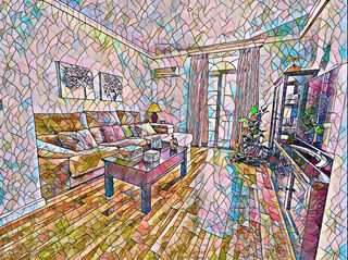 Pis a La Caleta - La Viña. Reformado y llenito de luz.