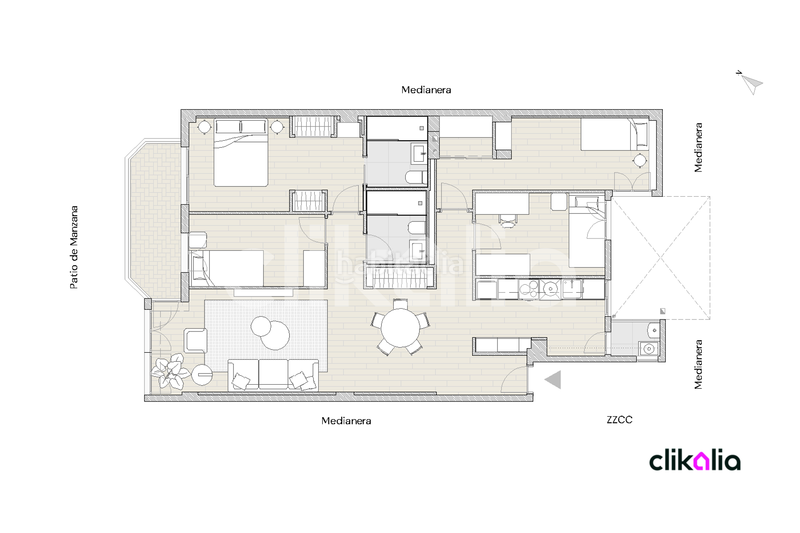 Foto ca7d1934-20ac-43fa-a4c6-a4fe352a2db8. Appartement avec chauffage dans Fort Pienc Barcelona