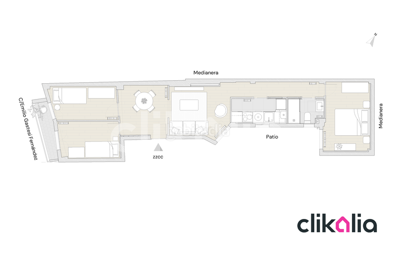 Foto 375c3d10-5560-4e0e-8f84-f34345765183. Appartement avec chauffage dans Quintana Madrid
