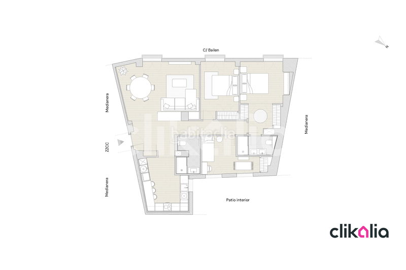 Foto c1fdca80-b84e-4aa0-b2fb-26f49a222d40. Appartamento con parcheggio in Arenal - Museo Sevilla