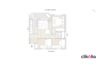 Location Appartement à Juan de la Cierva